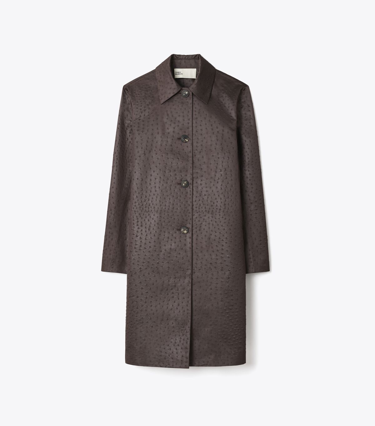 tory burch viscose car coat