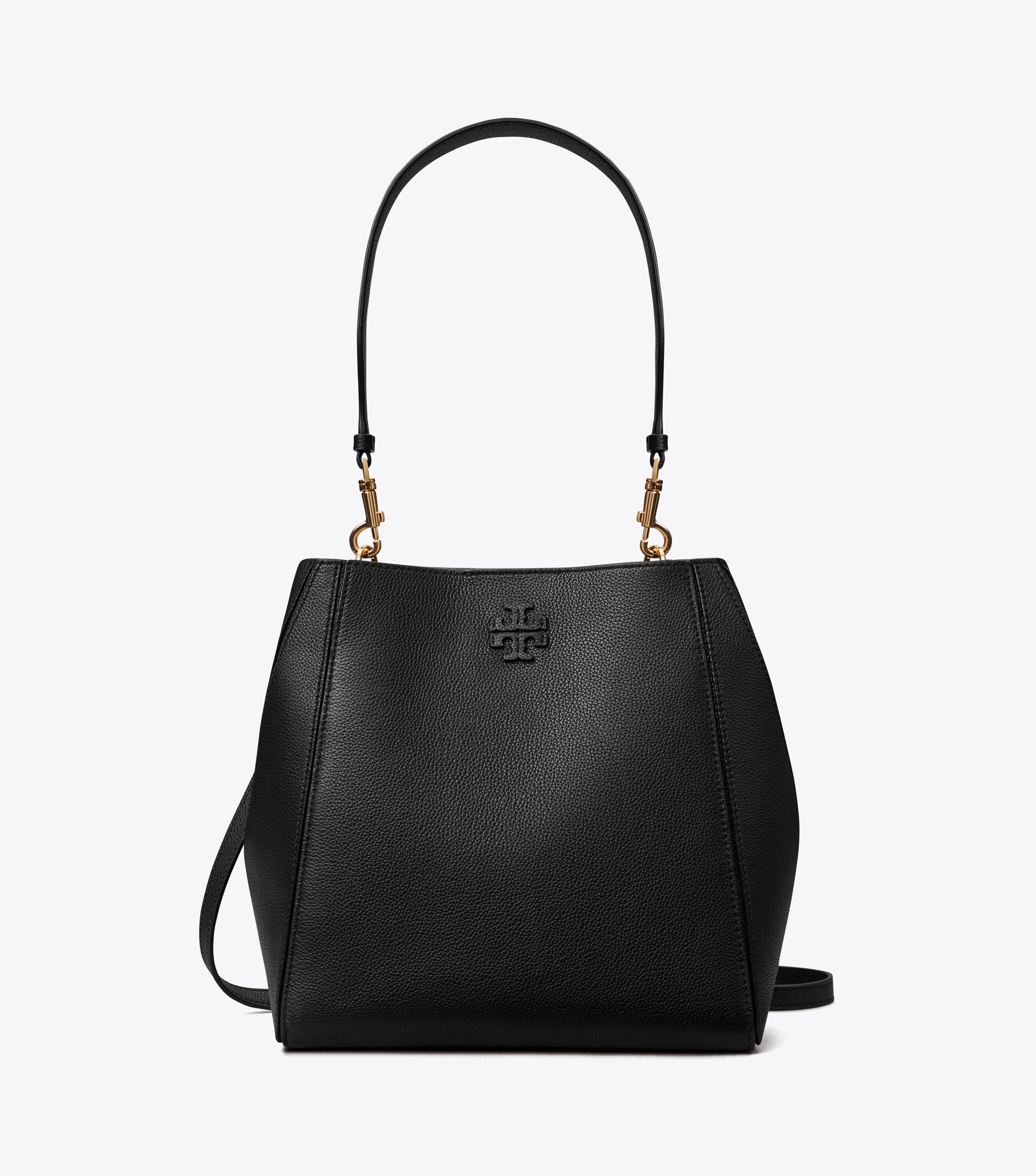McGraw Bucket Bag, Black | Tory Burch KW