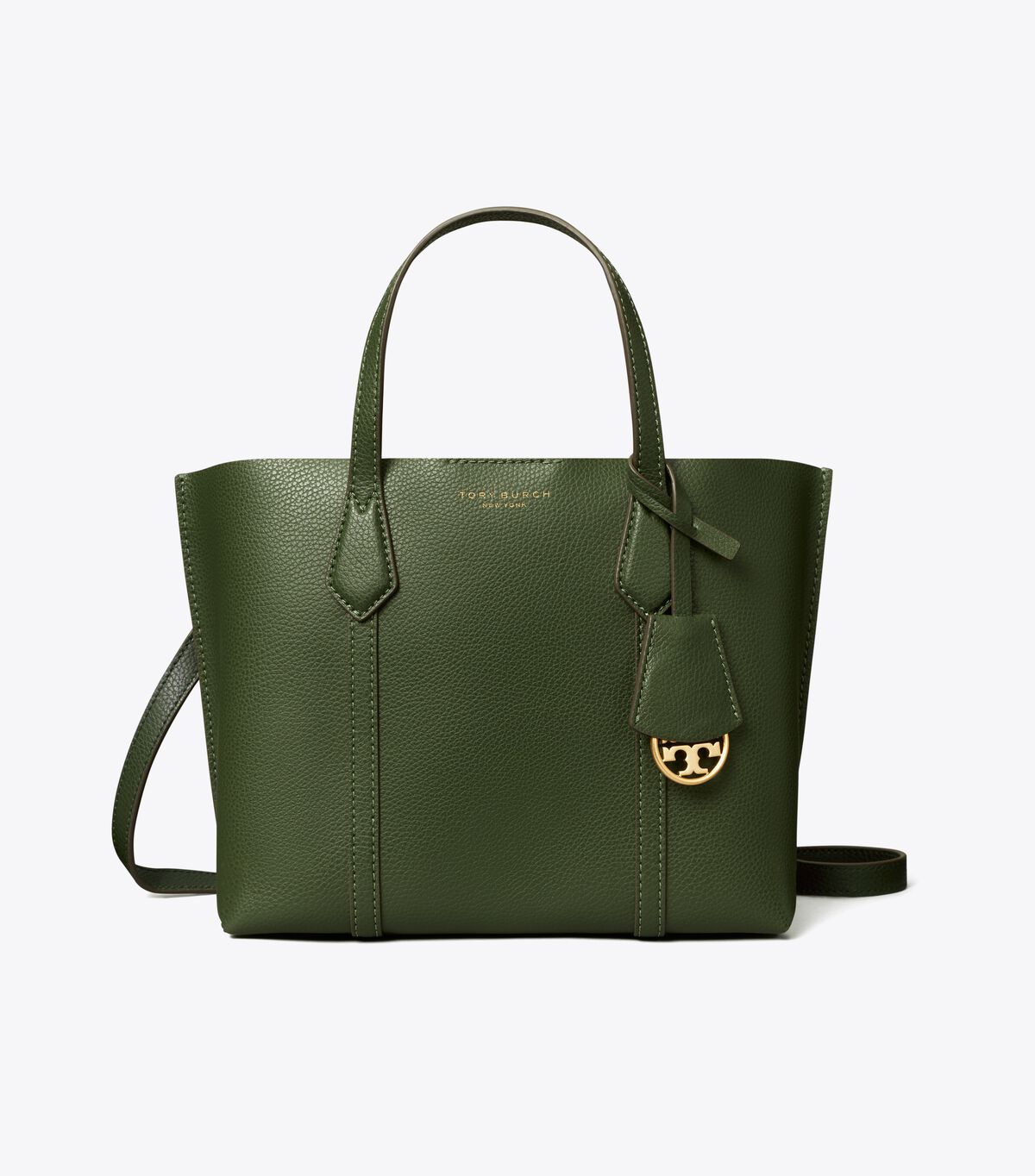tory burch perry triple compartment small tote