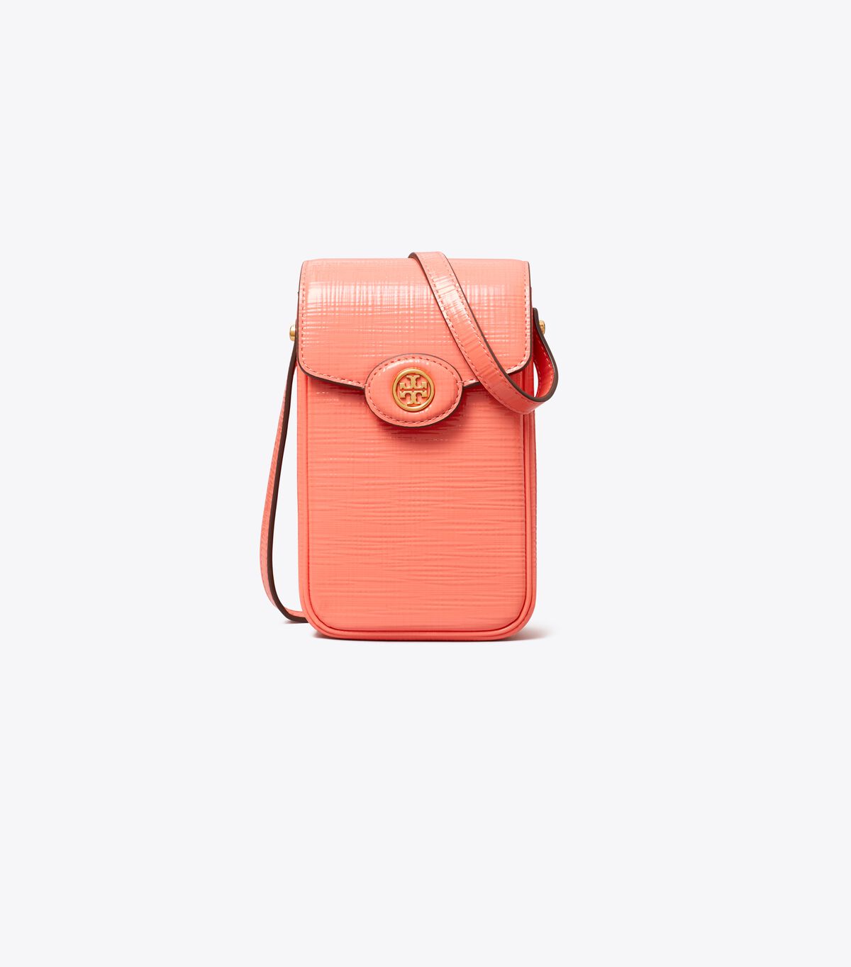 tory burch robinson crosshatched phone crossbody
