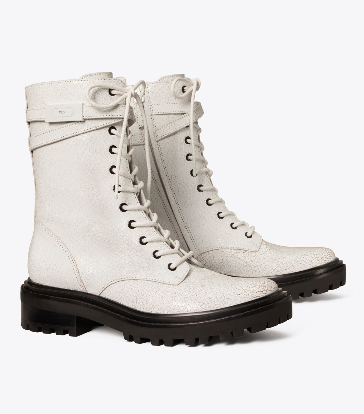 tory burch t hardware combat boot