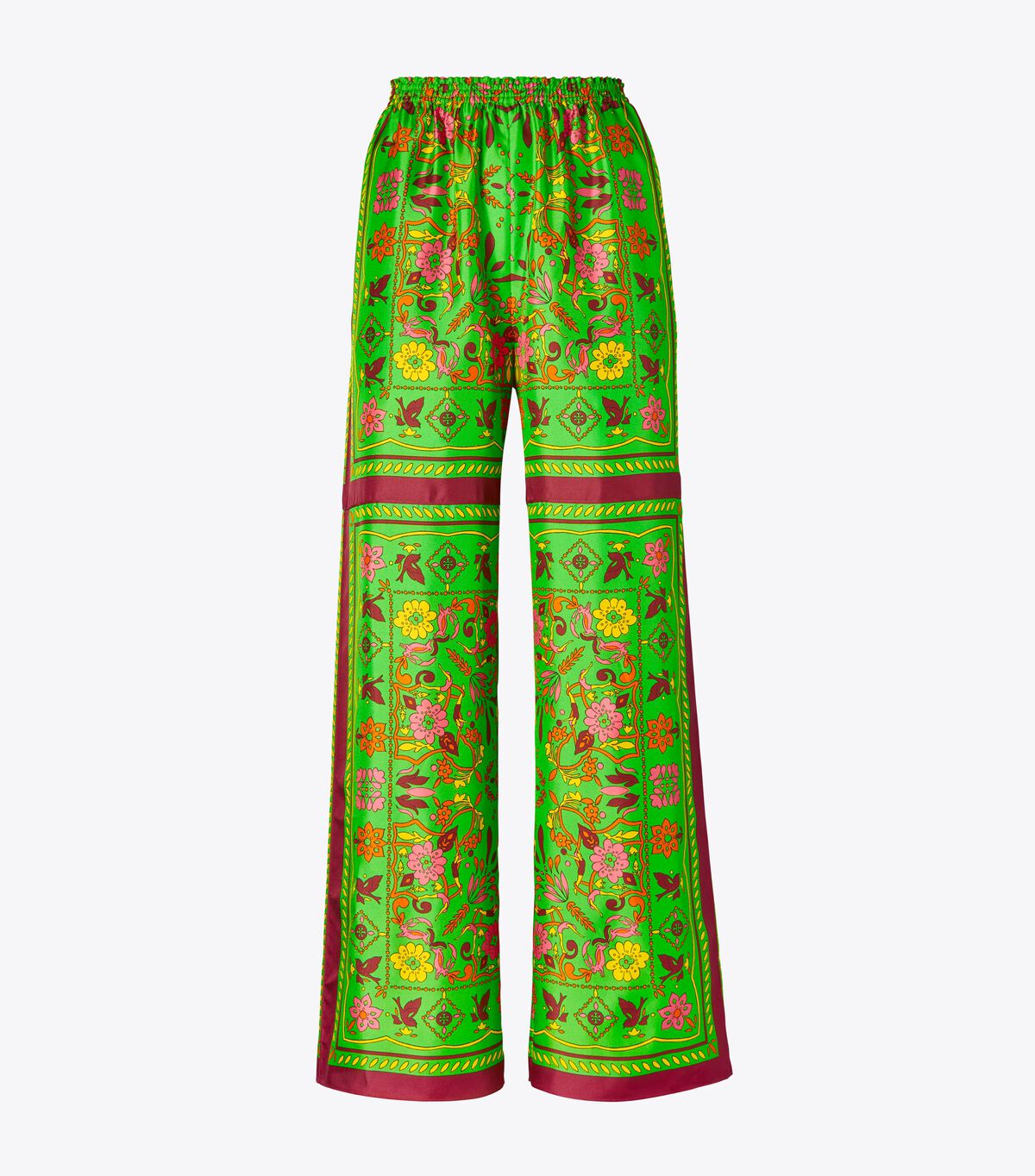 tory burch silk scarf pant