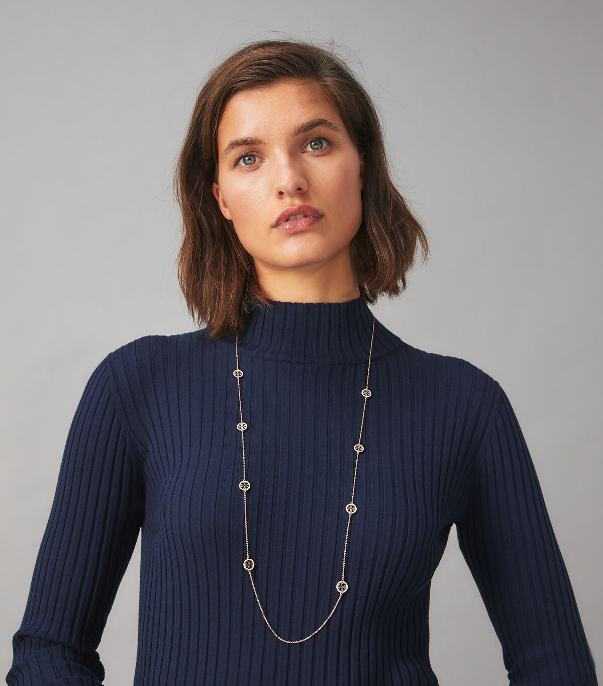 tory burch miller pav long necklace