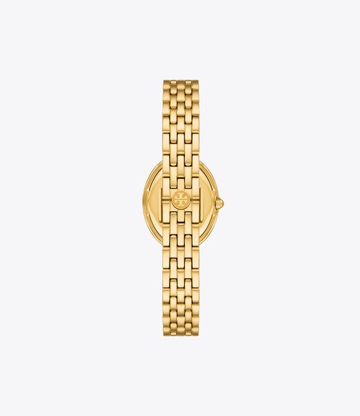 tory burch ساعة بيضاوية