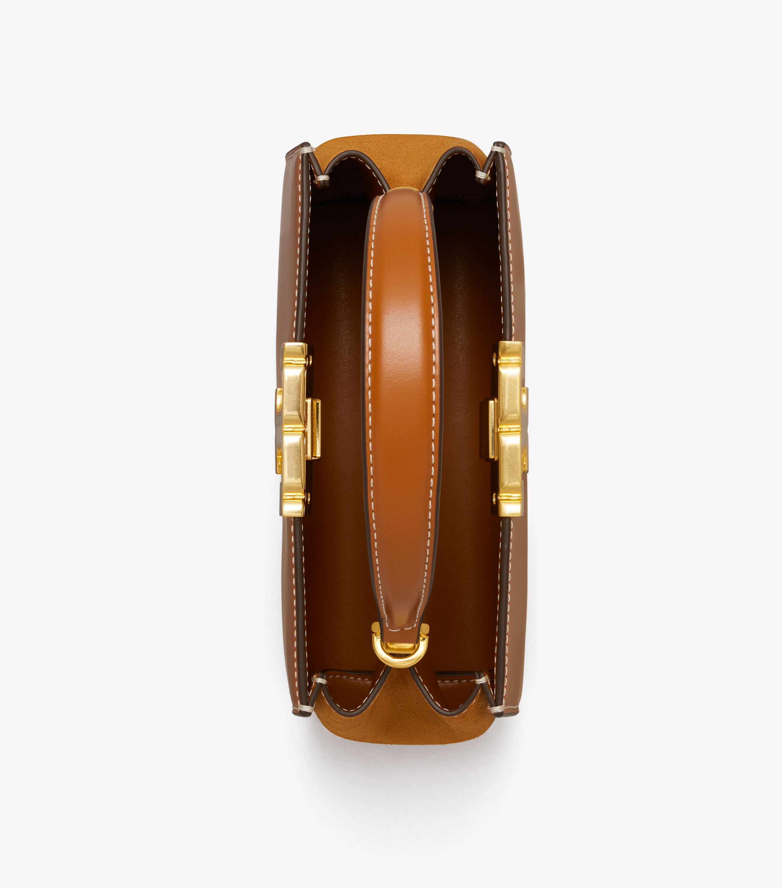 Mini Eleanor Satchel, Malt Whiskey | Tory Burch KW