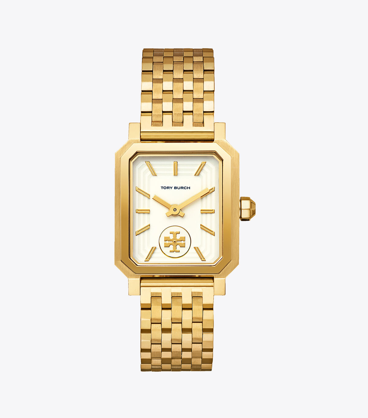 Robinson Watch, Gold-Tone/Cream, 27 X 29 MM