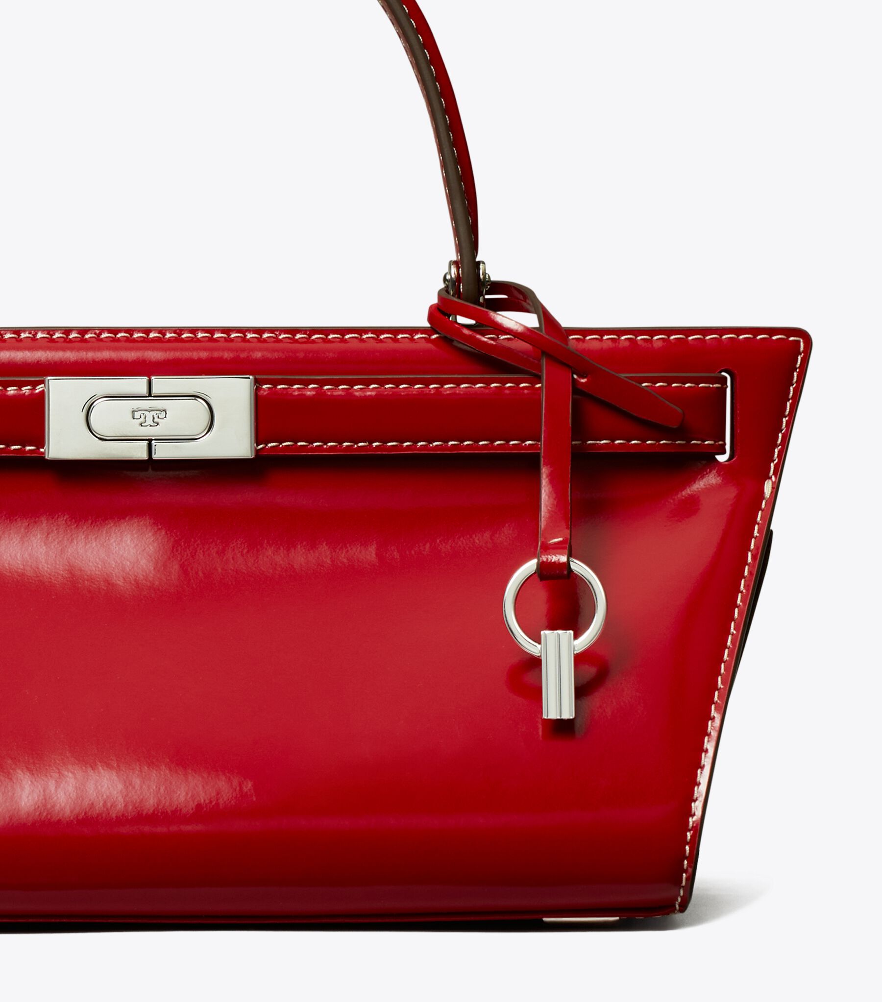 Lee Radziwill Cat Eye Bag, Red Stone | Tory Burch KW