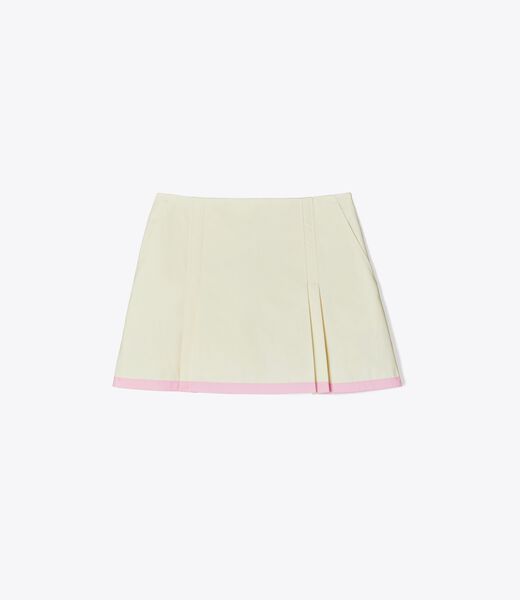 Cotton Poplin Skort