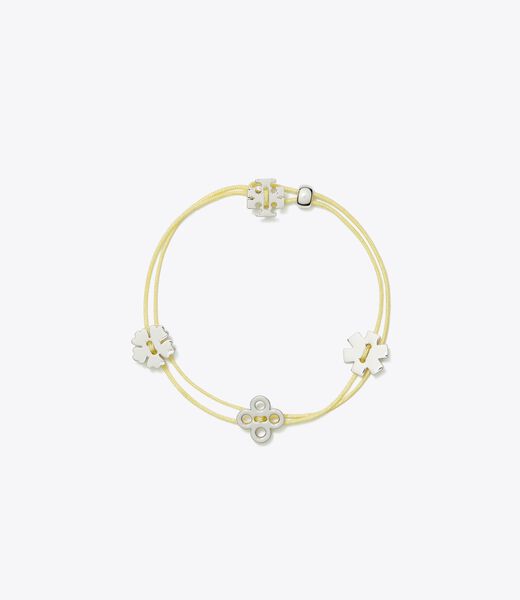 tory burch forget me not cord bracelet