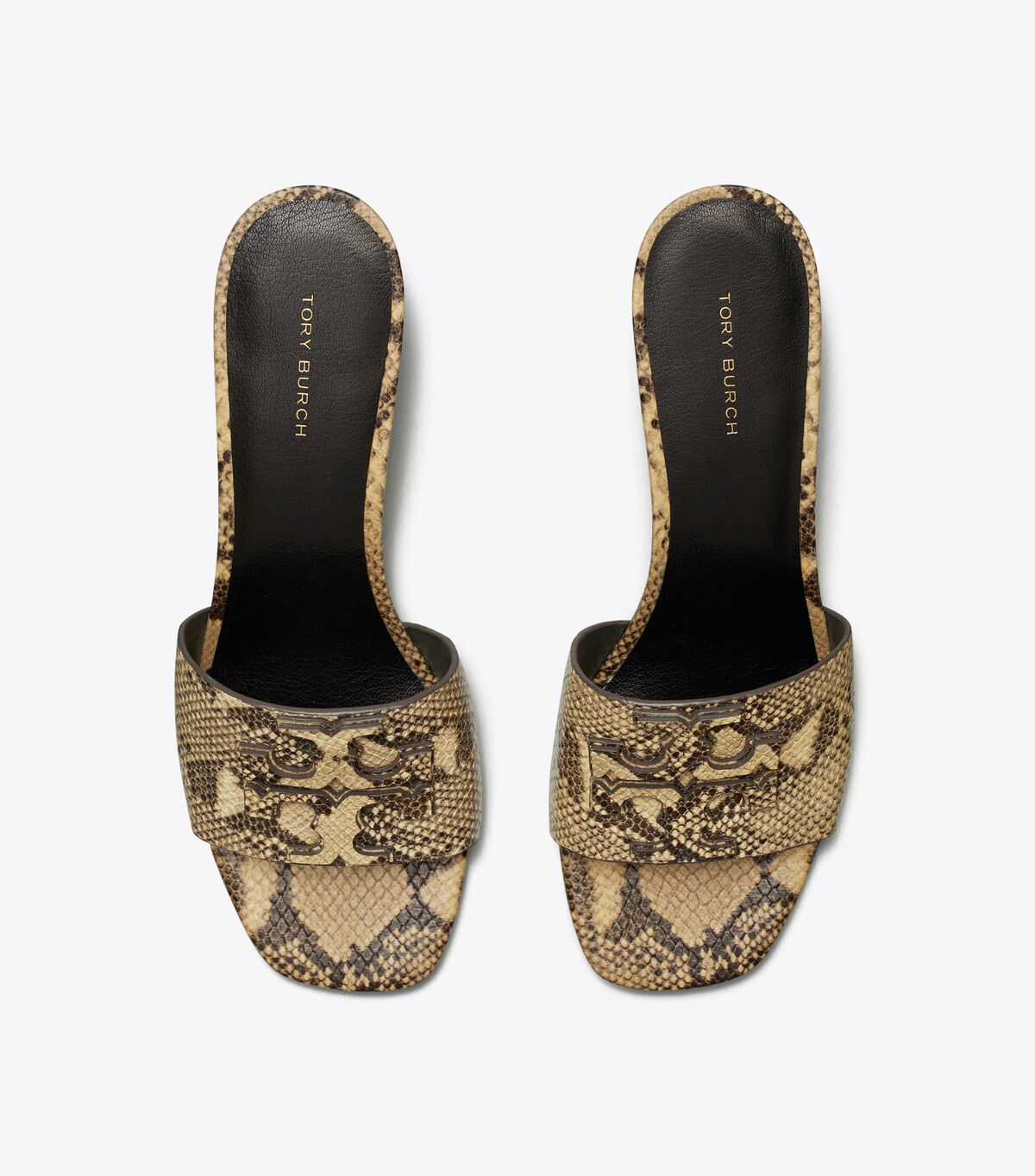 tory burch ines heeled mule sandal