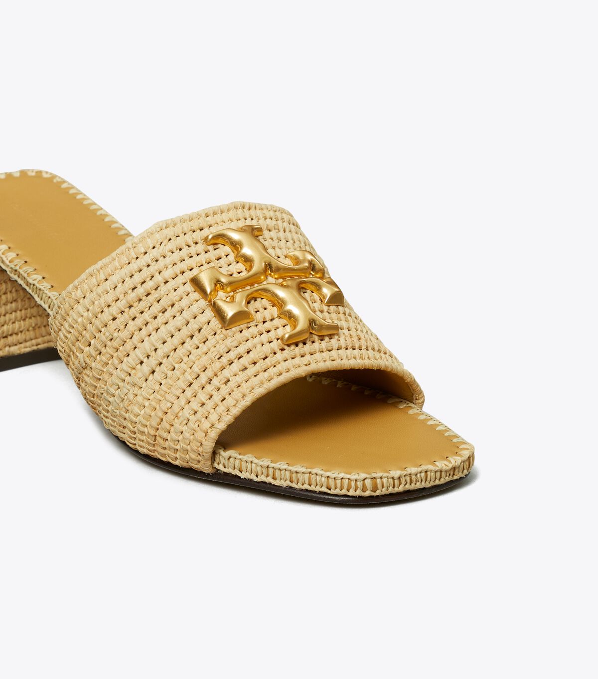 tory burch eleanor raffia mule sandal