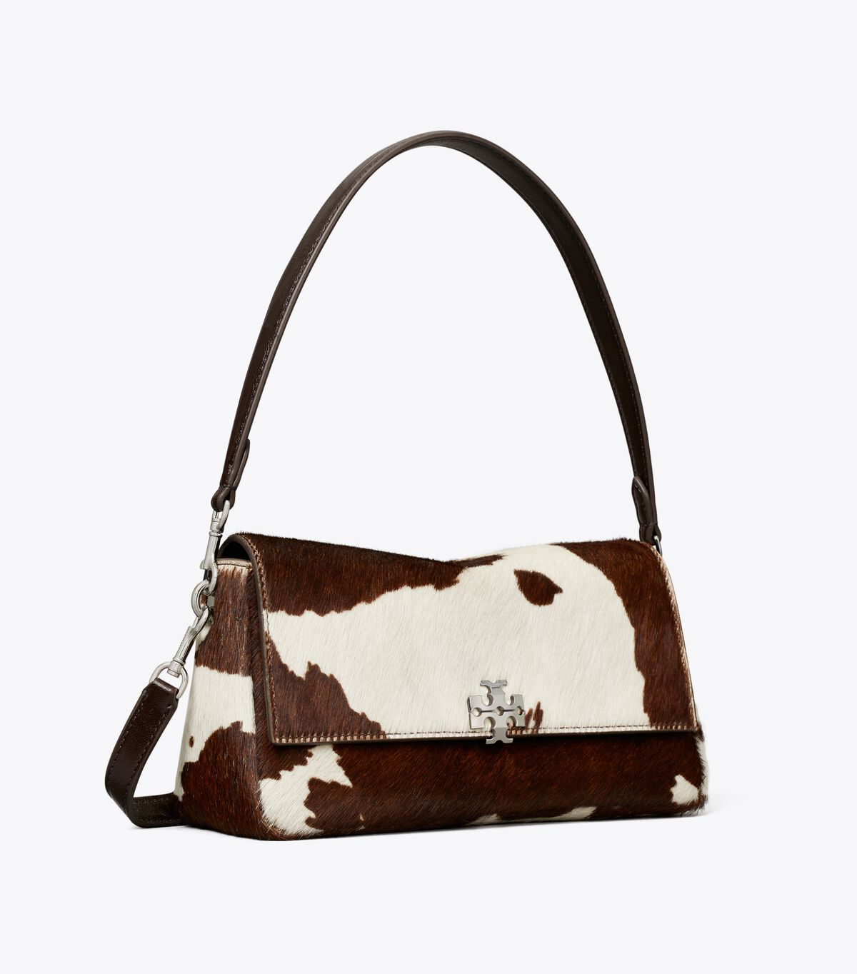 tory burch small charlie calf hair shoulder bag