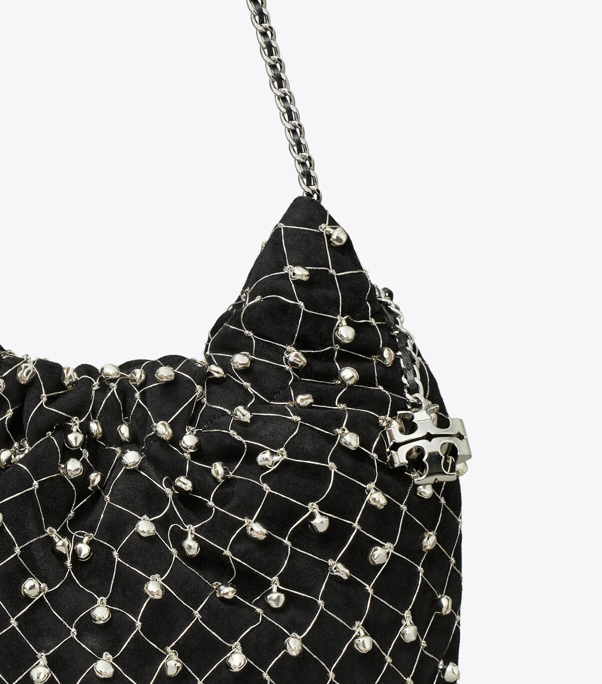 tory burch mini fleming bell hobo bag