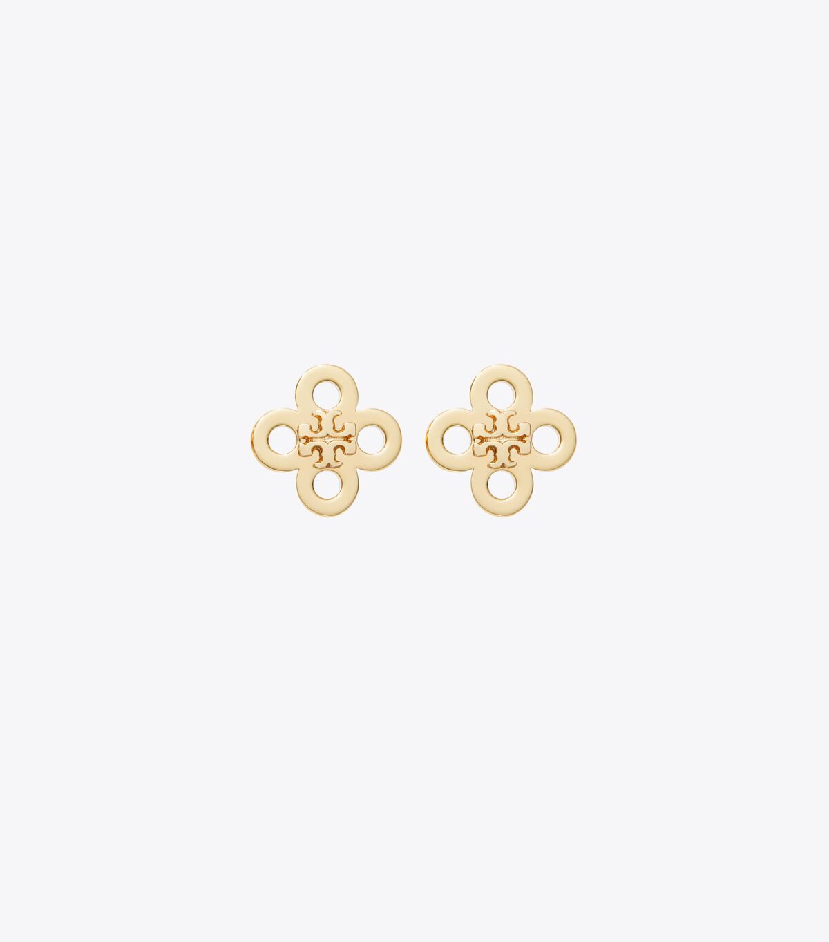 tory burch forget me not clover stud earring