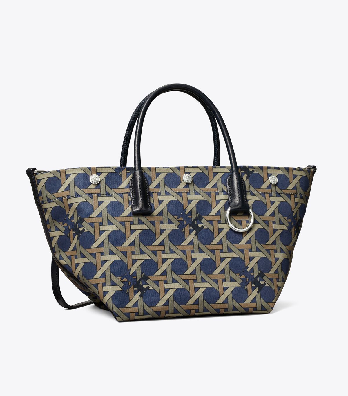 Small Canvas Basketweave Tote Bag tory burch small canvas basketweave tote bag