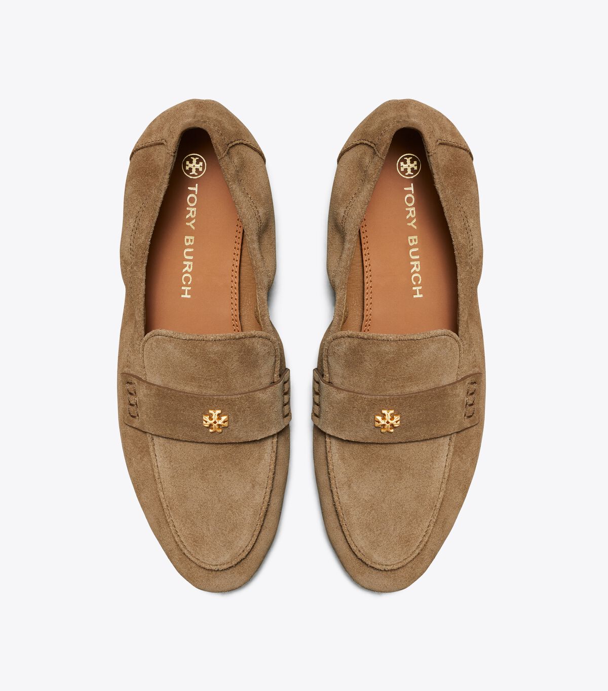 tory burch suede ballet loafer