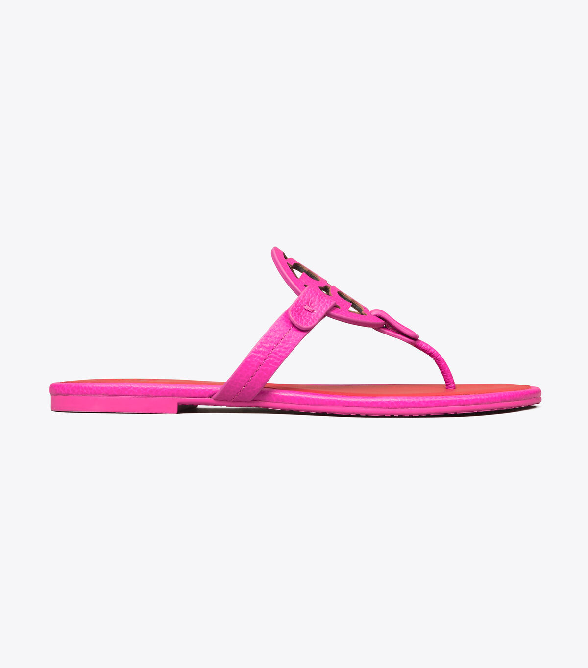 tory burch miller sandal tumbled leather