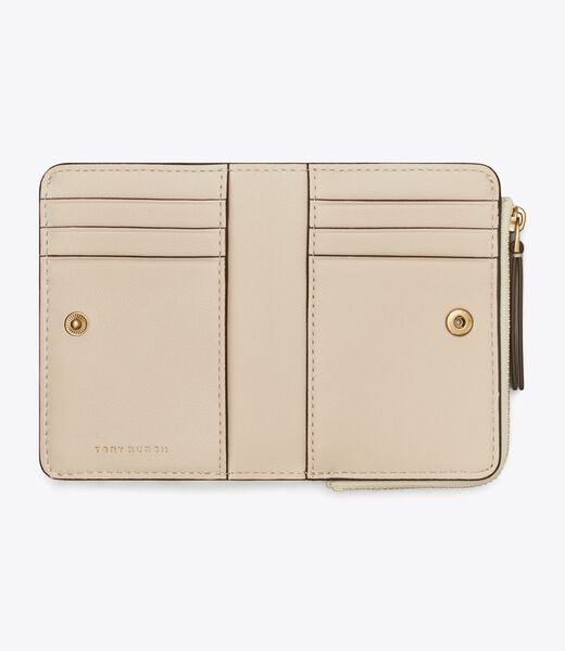 tory burch محفظة كيرا شيفرون ثنائية الطي
