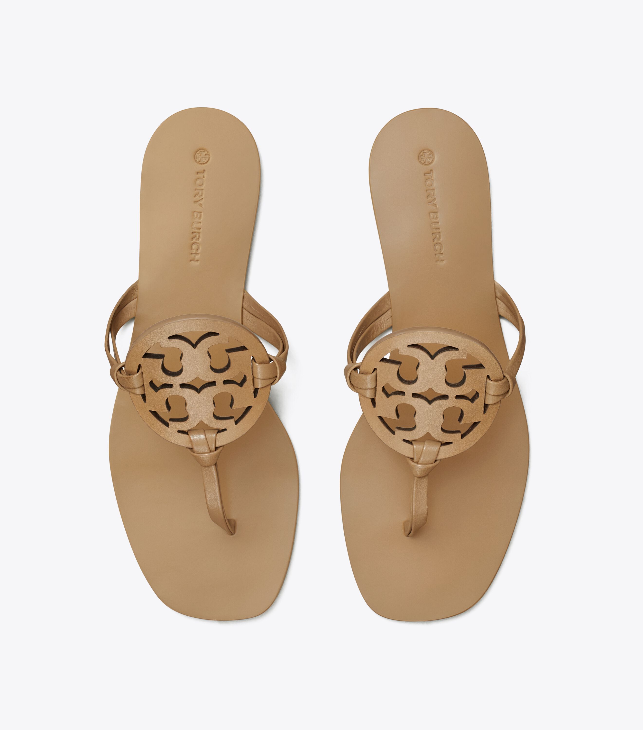 Miller Square Toe Sandal Leather Sandals Tory Burch