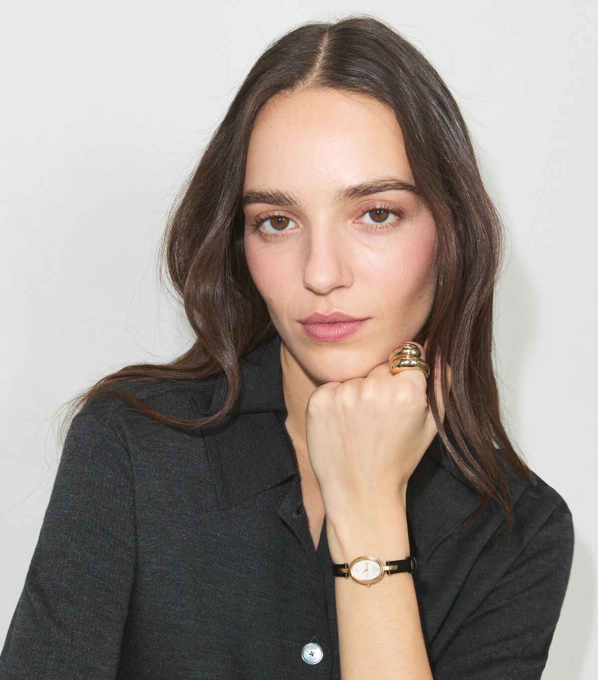 tory burch small oval watch gift set