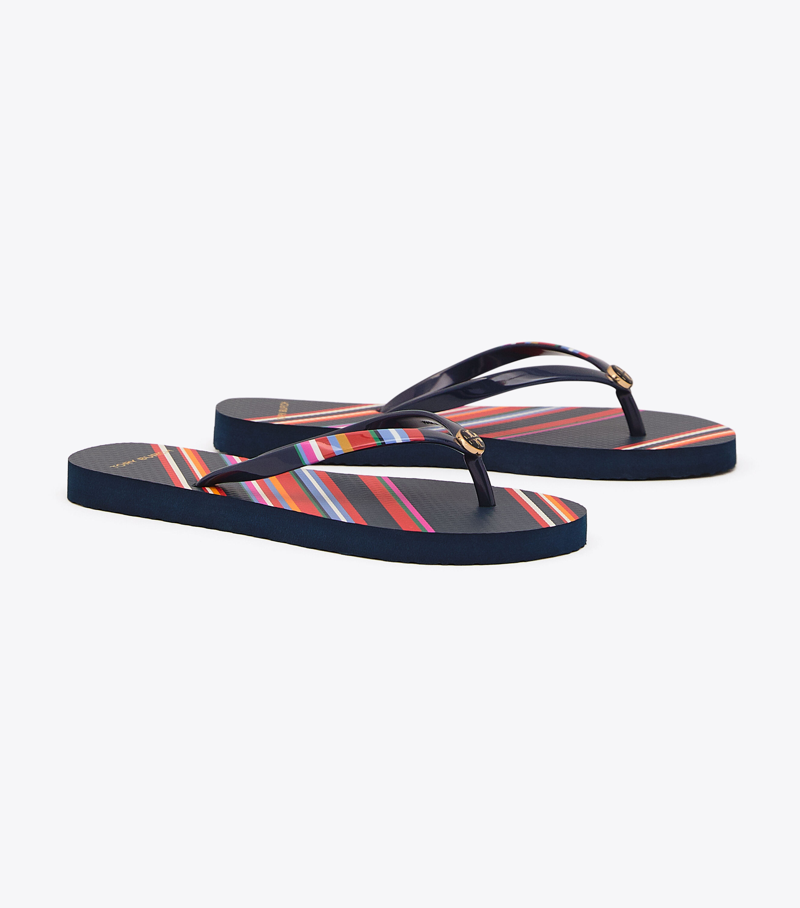 Printed Strap Thin Flip Flop Tory Burch KWT Navigation Tory Burch