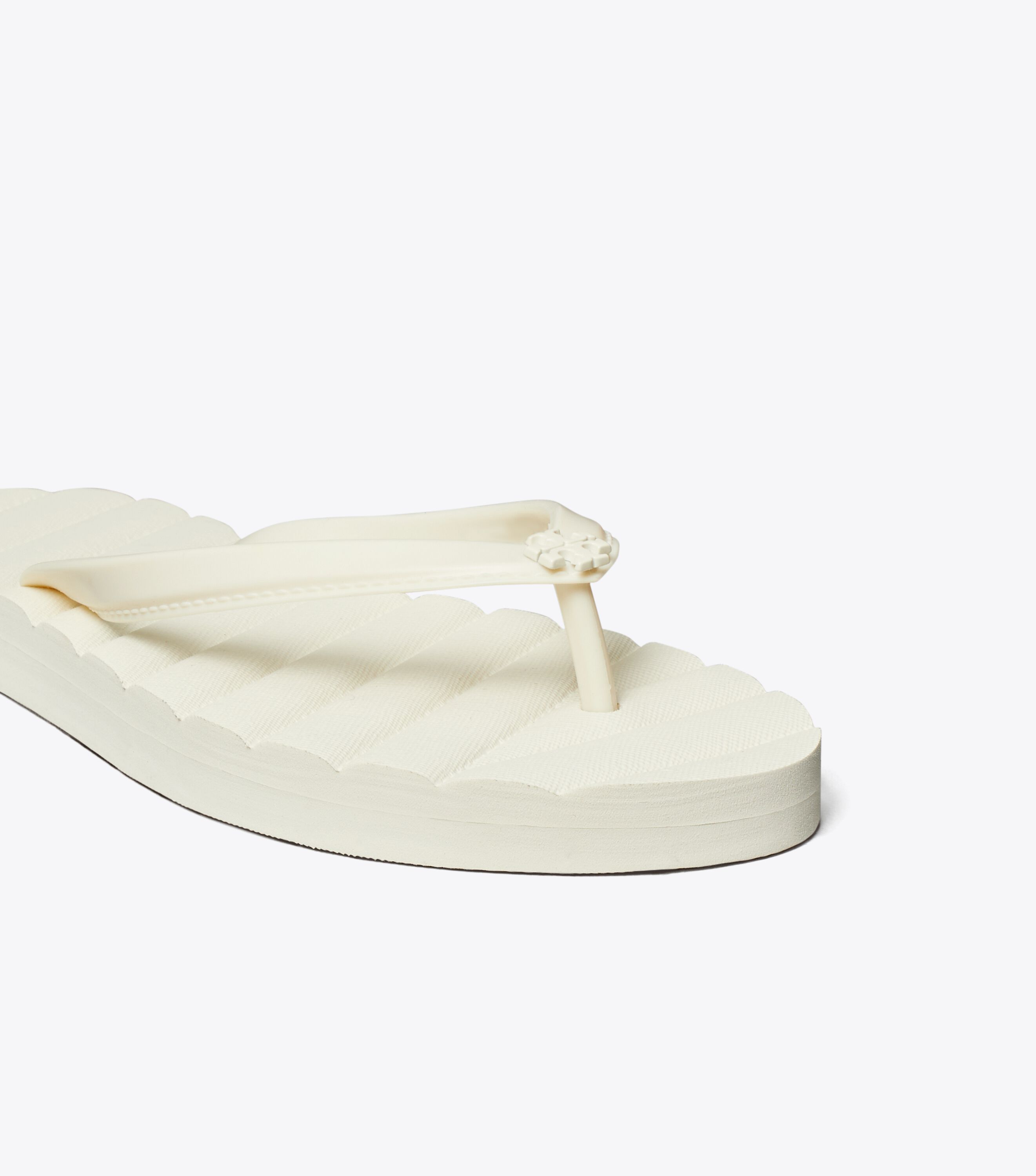 【TORY BURCH】 144262 101 KIRA FLIP FLOP NEW IVORY Kira Flip-Flop, Ivory | Tory Burch KW