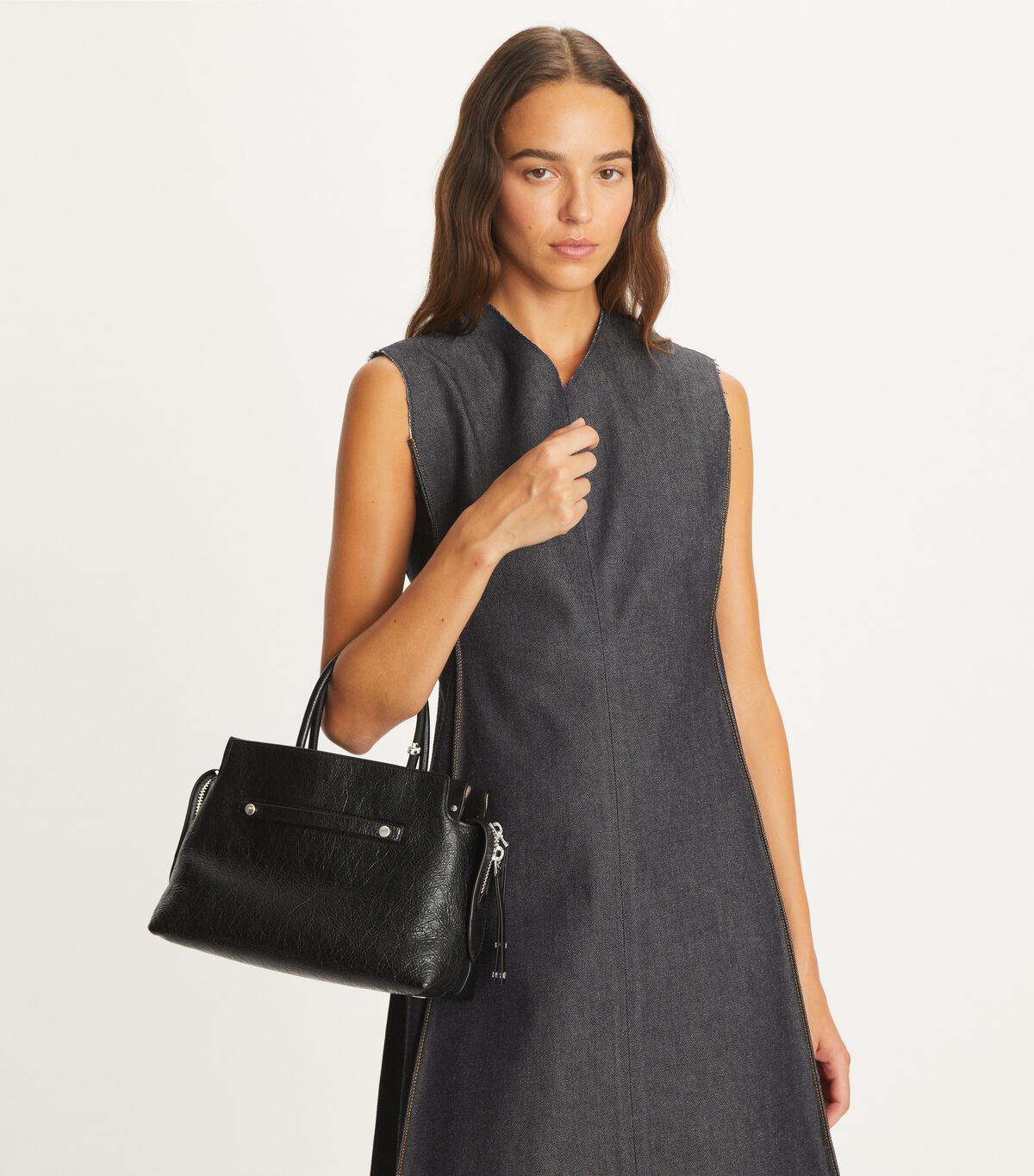 tory burch mercer distressed satchel