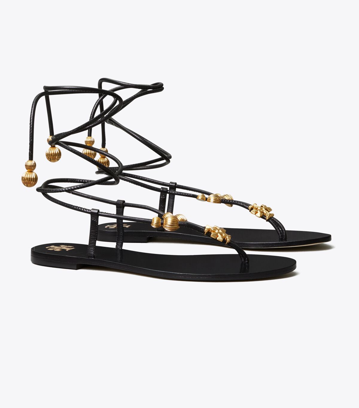 Capri Flat Lace-Up Sandal