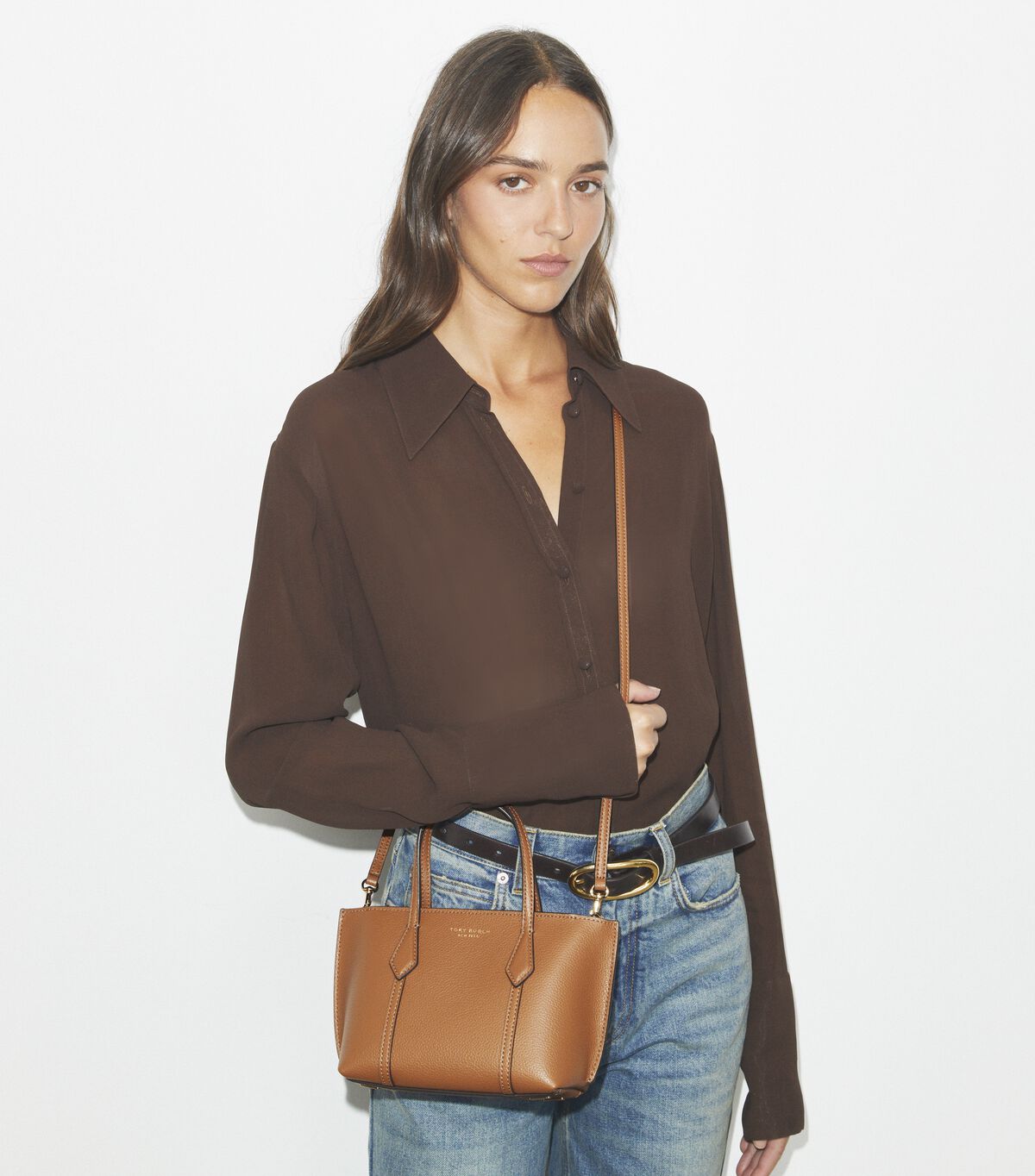 tory burch حقيبة يد ميني بيري