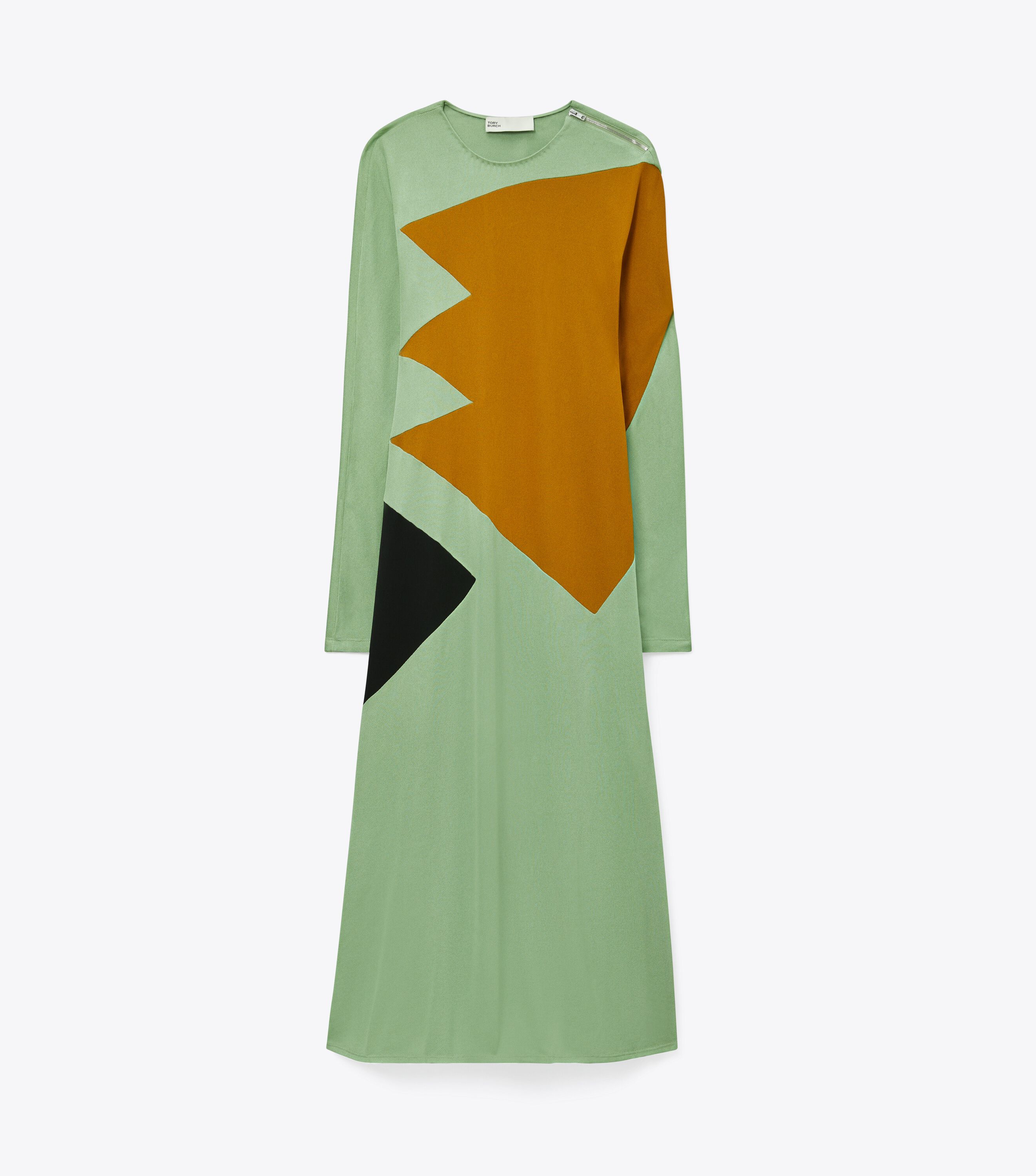 Tory Burch Colorblock Honeycomb Jersey Dress Tory Burch KW