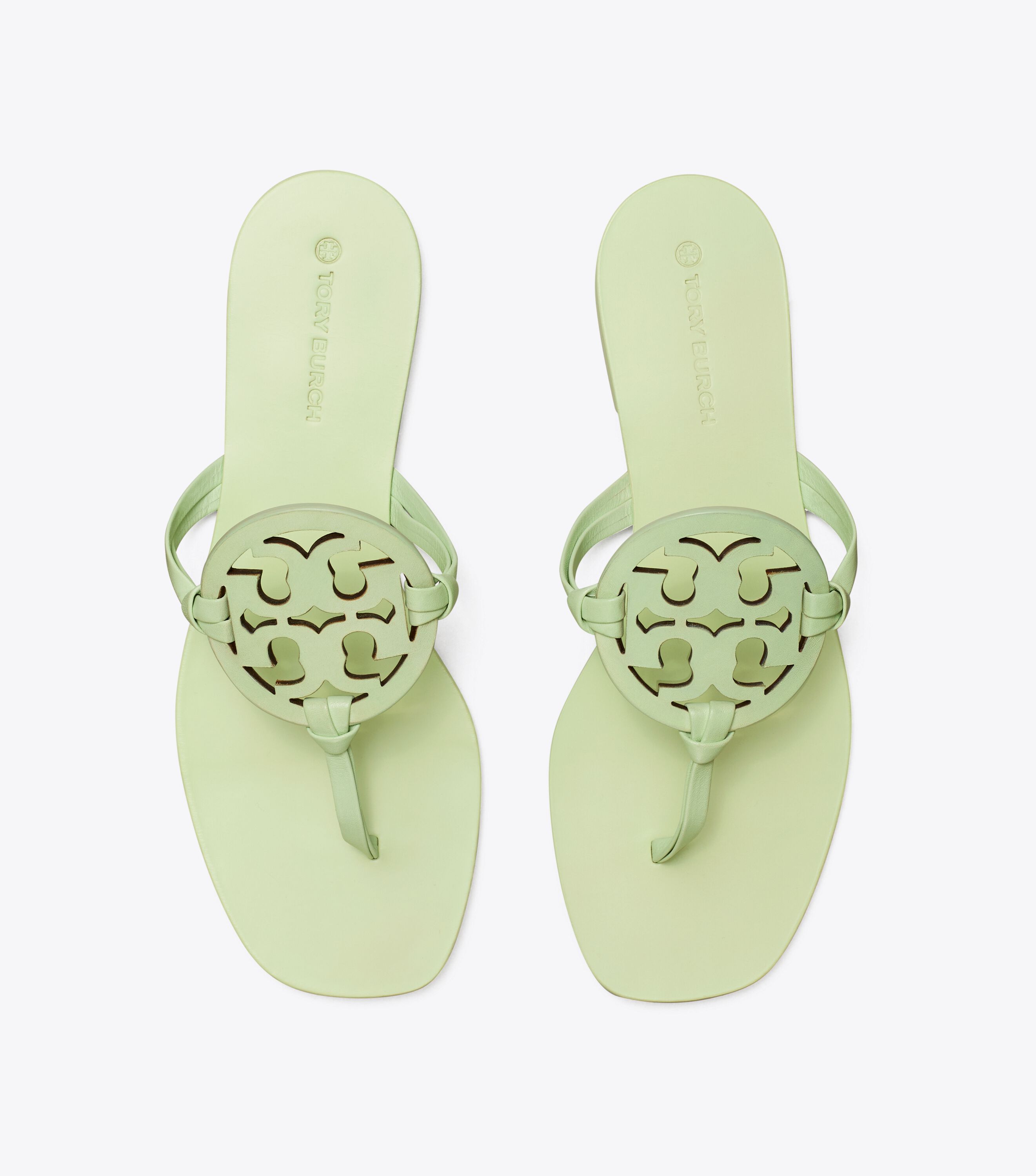 Lime green tory burch sandals deals