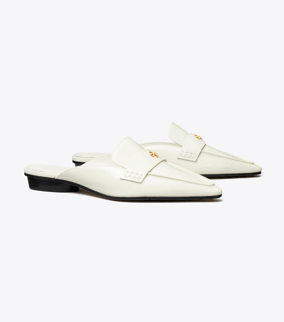 tory burch pointed backless loafer