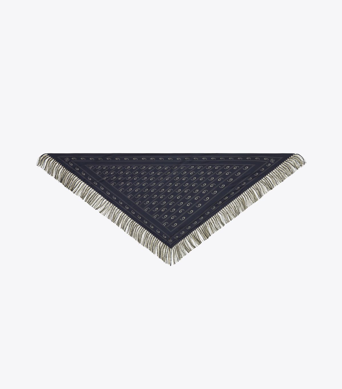 tory burch silk triangle scarf