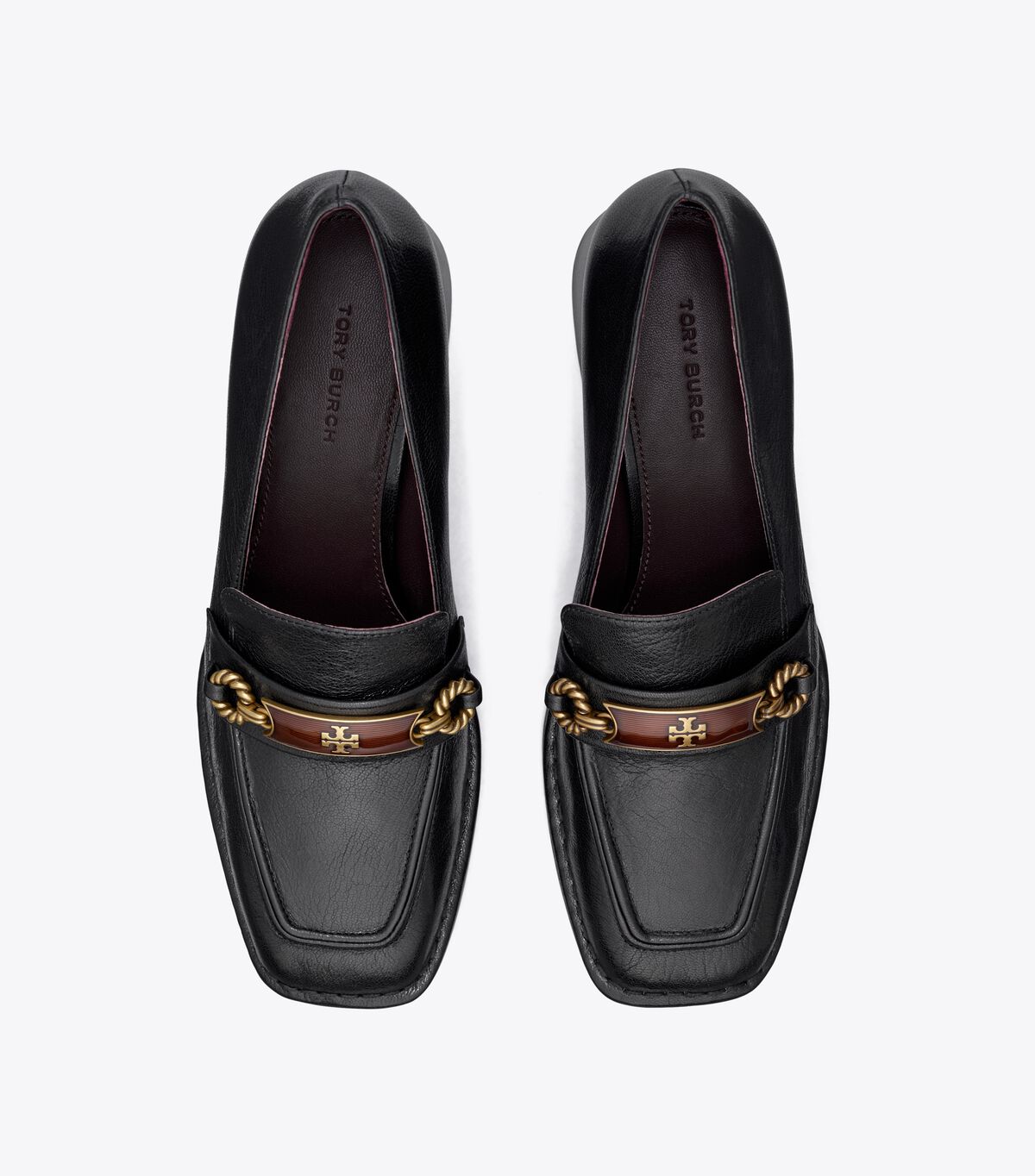 tory burch perrine heel loafer