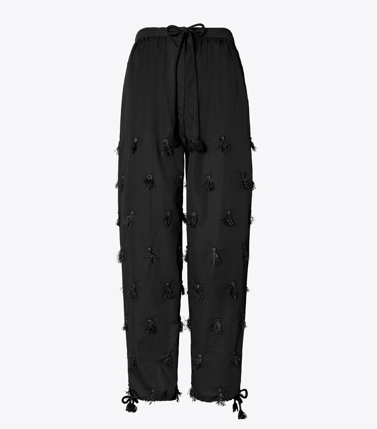 tory burch poplin drawstring pant