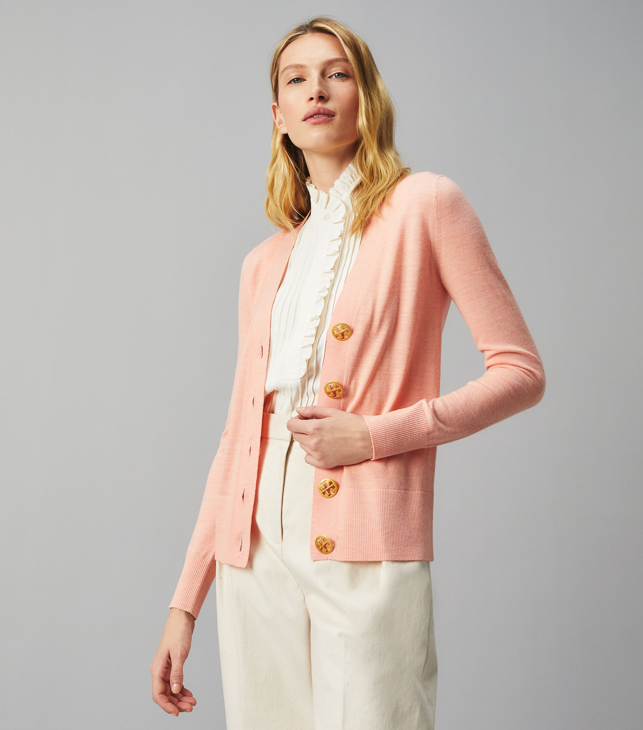Simone Cardigan Shoes Tory Burch