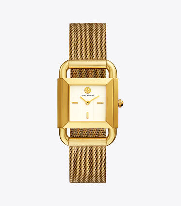 ساعة فيبس ذهبية اللون 29 X 41 ملم