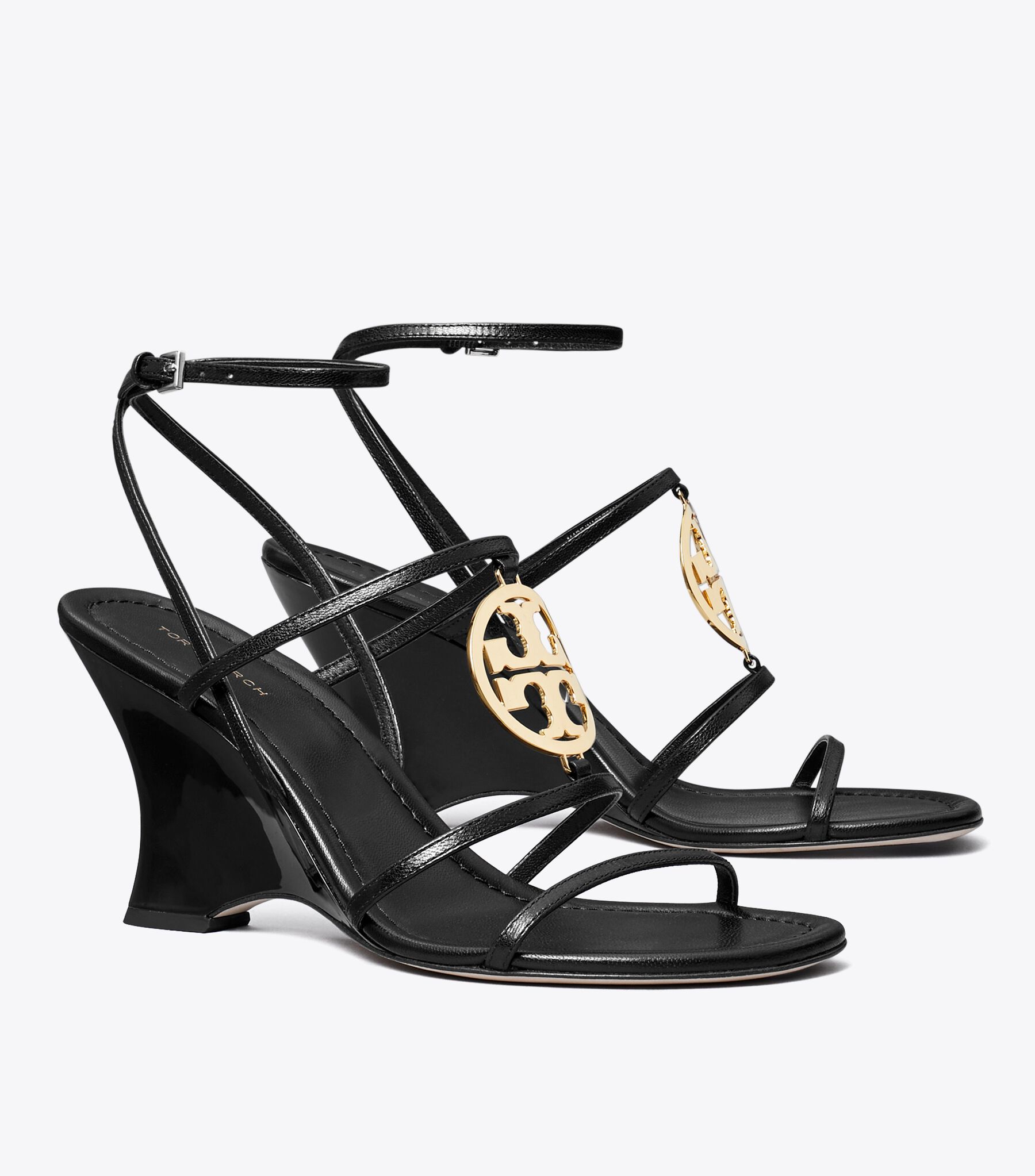 Capri Miller Wedge Tory Burch White Wedge Sandals Tory Burch