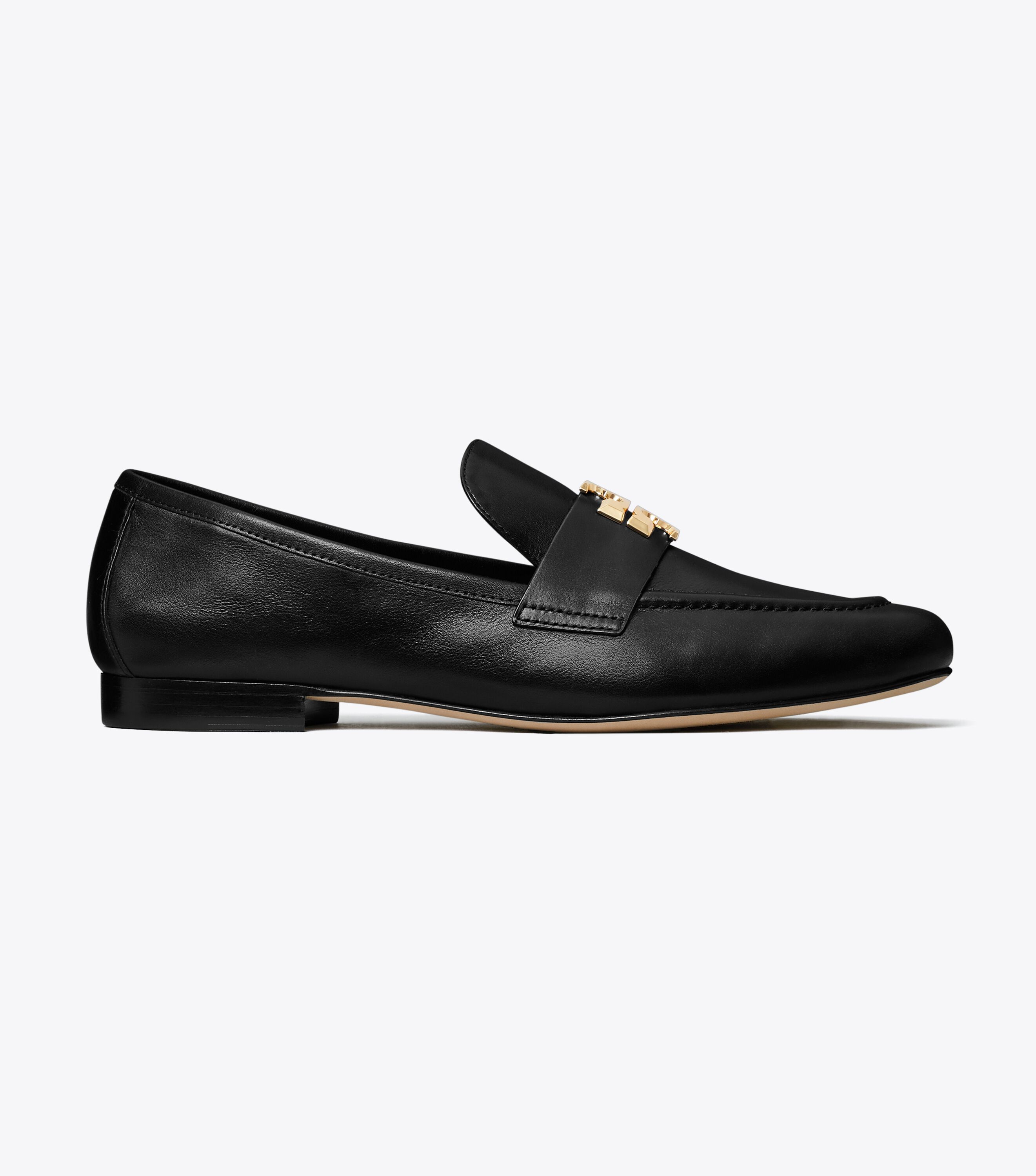 TORY BURCH ブラックレザー ローファー Eleanor Loafer, Perfect Black | Tory Burch KW