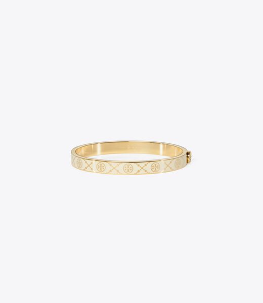 T Monogram Hinge Bracelet