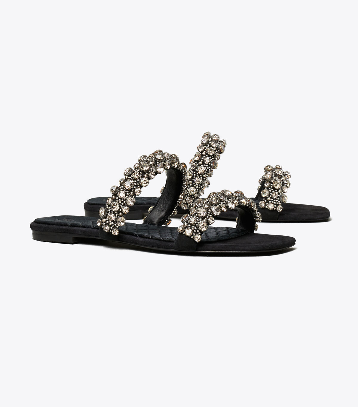 tory burch crystal slide sandal