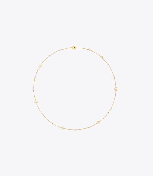 tory burch kira pearl delicate necklace