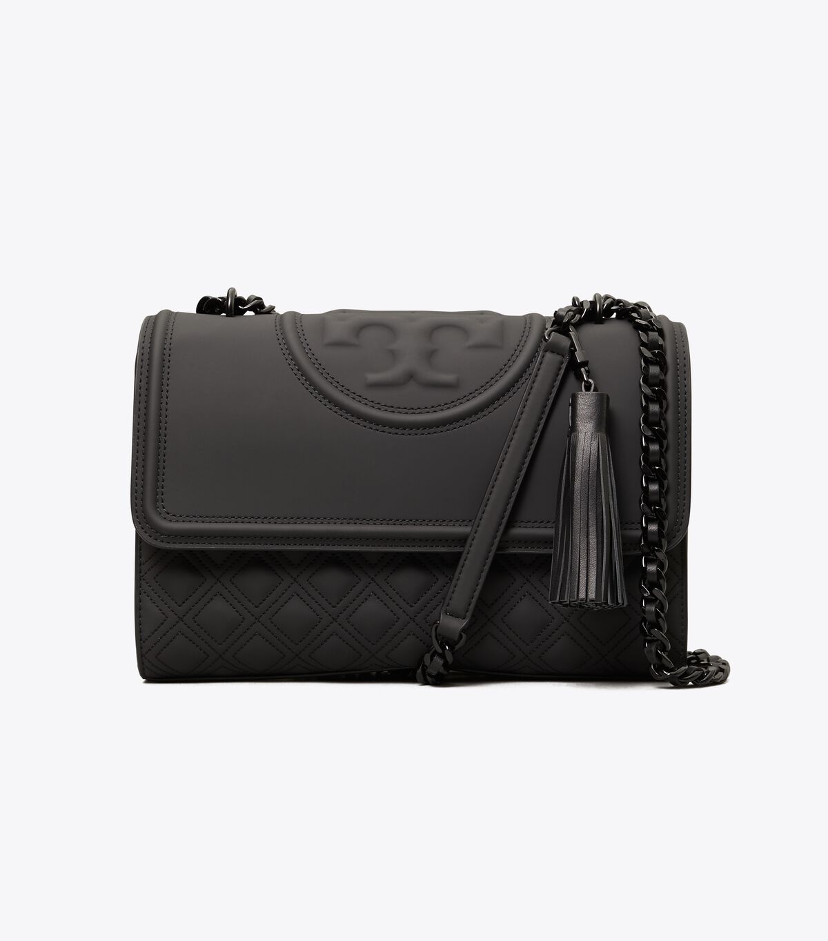 tory burch fleming matte convertible shoulder bag