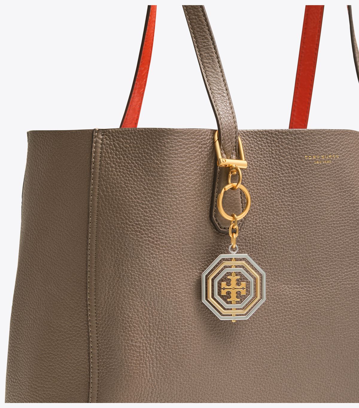 tory burch rotating geo key ring