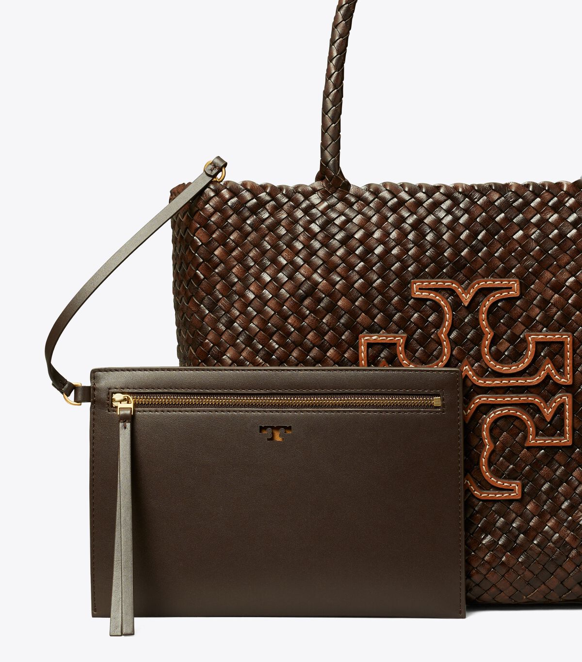 tory burch mcgraw dragon woven tote