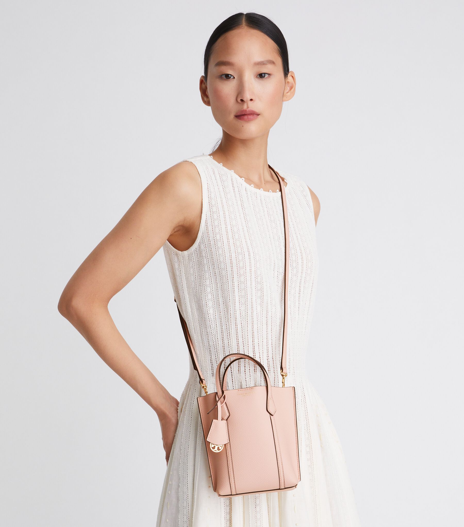 Pink Tory Burch Small Perry Satchel Designer Tote Tory Burch Perry 