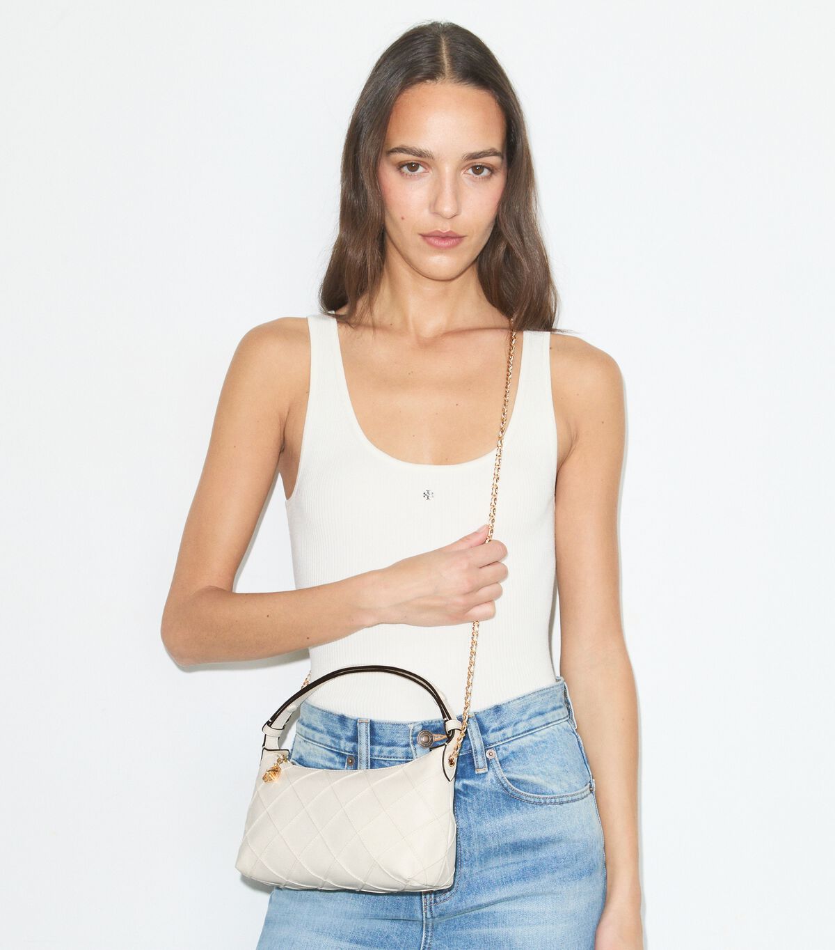 Fleming Pochette tory burch fleming pochette
