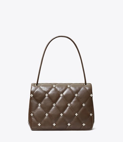 tory burch bunny knot runway shoulder bag