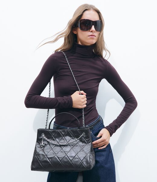 tory burch fleming carryall