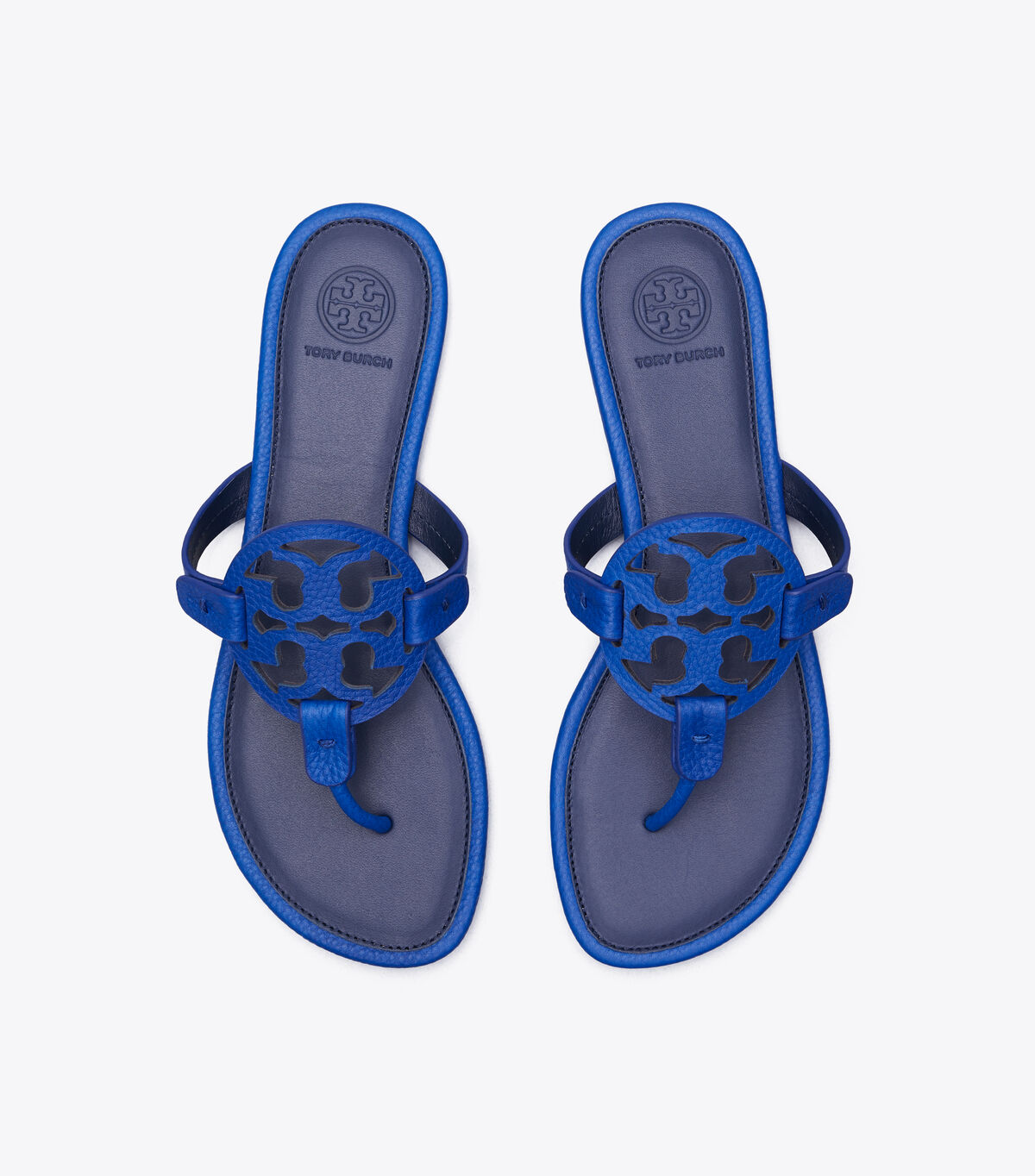 tory burch miller sandal tumbled leather